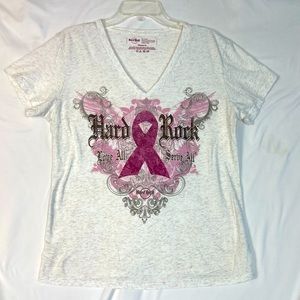 Hard Rock Breast Cancer Awareness T-Shirt X Large